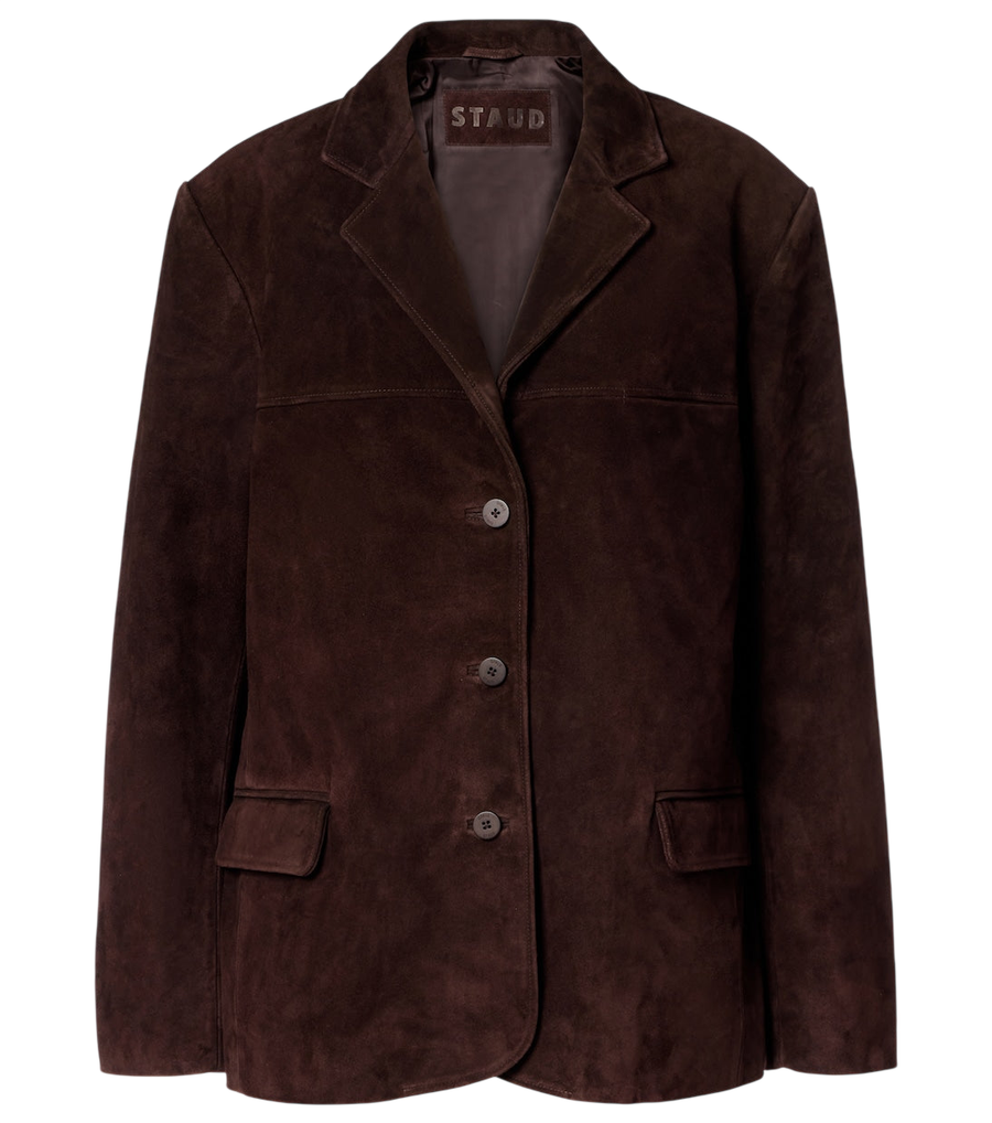 Staud Corrine suede jacket