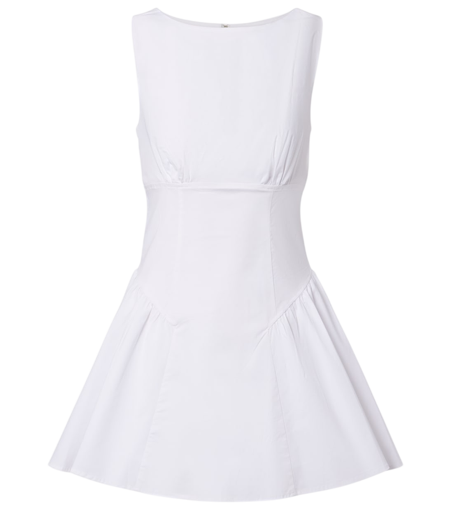 Mini-robe en coton Staud Gwen