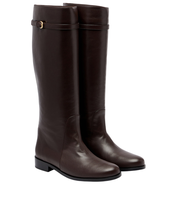 Staud Harlow leather knee-high boots