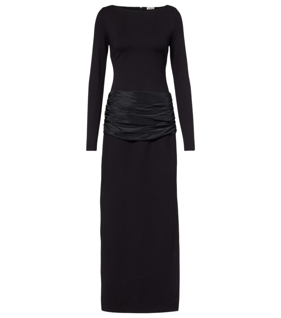 Staud Holland draped maxi dress