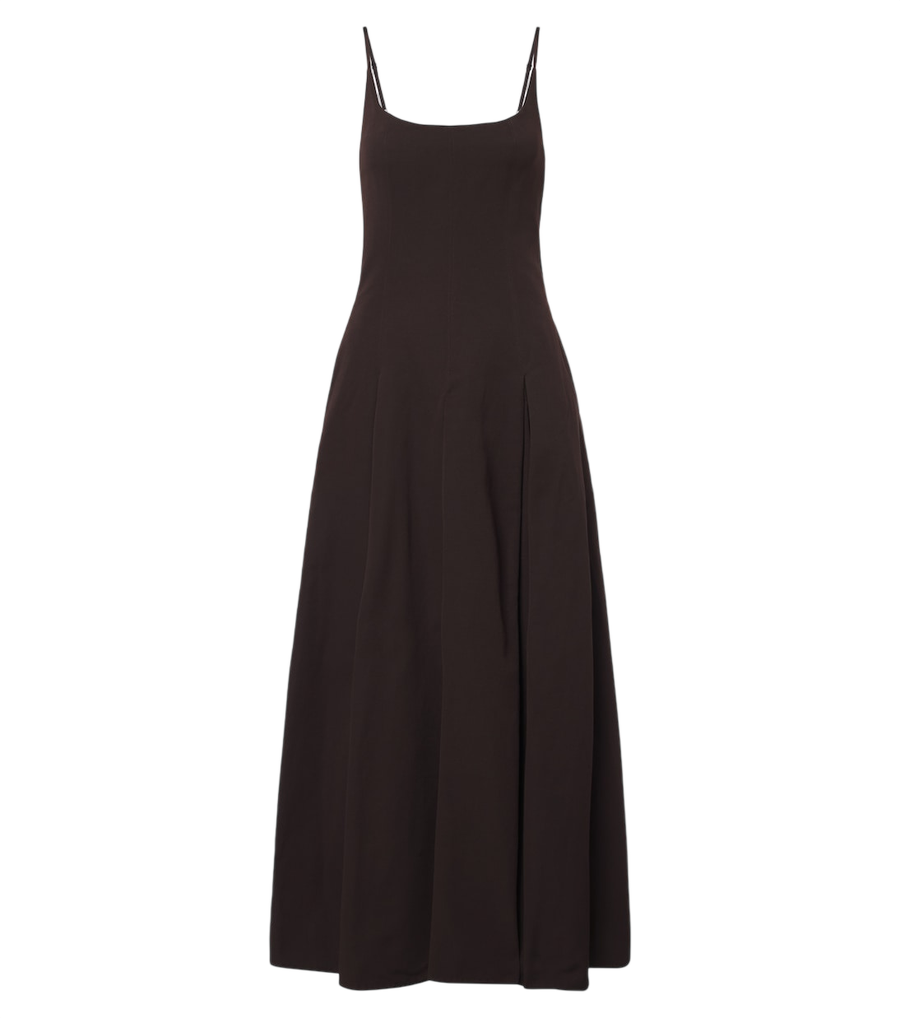 Staud Jill cotton-blend maxi dress