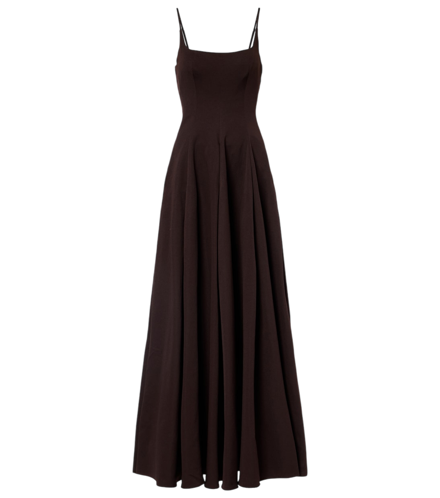 Staud Joy cotton-blend gown