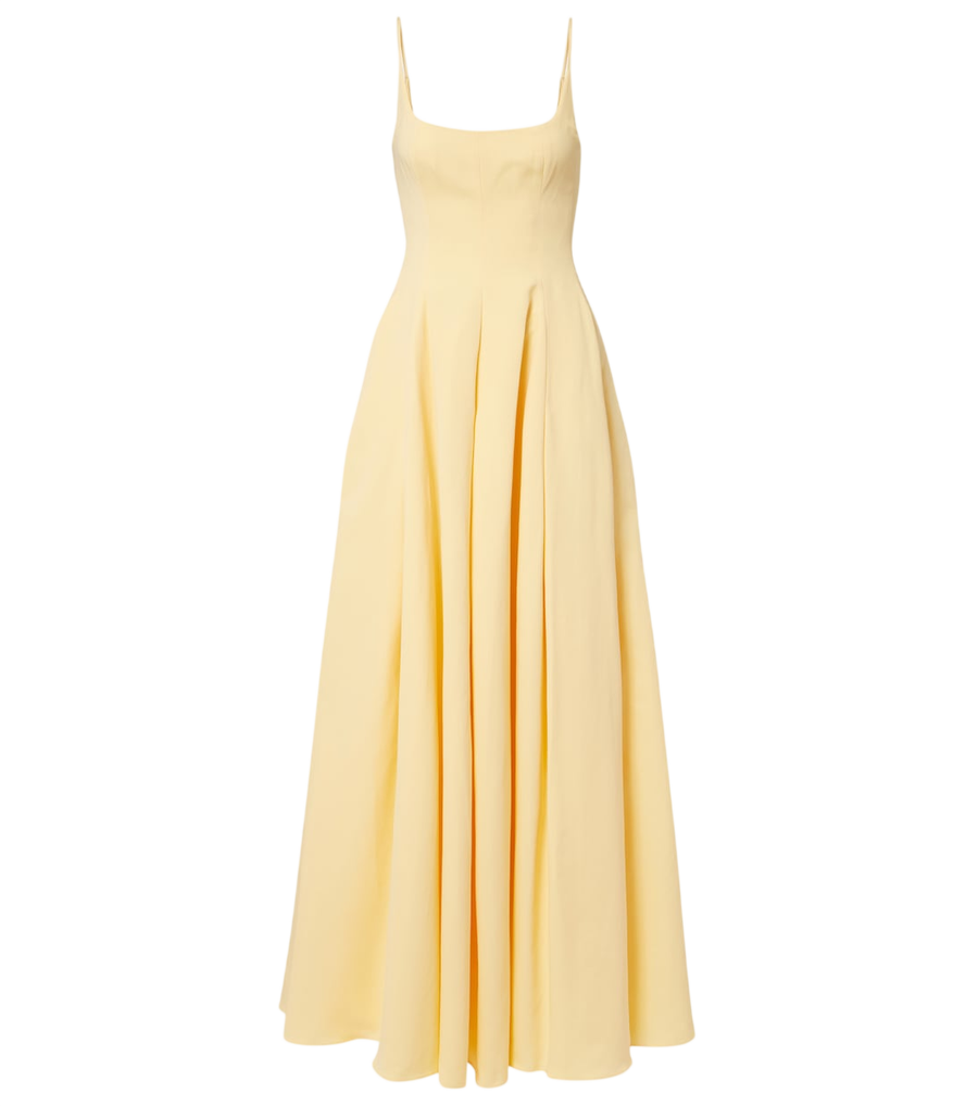 Staud Joy cotton-blend gown