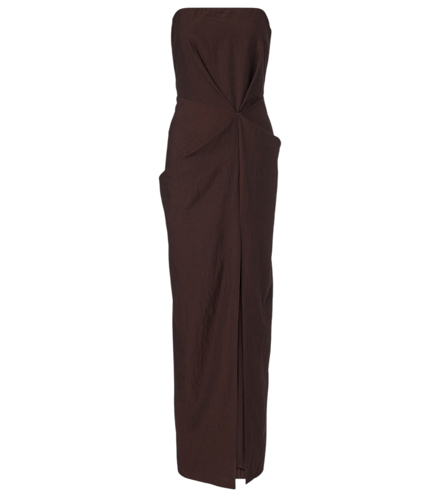 Staud Kara gathered gown