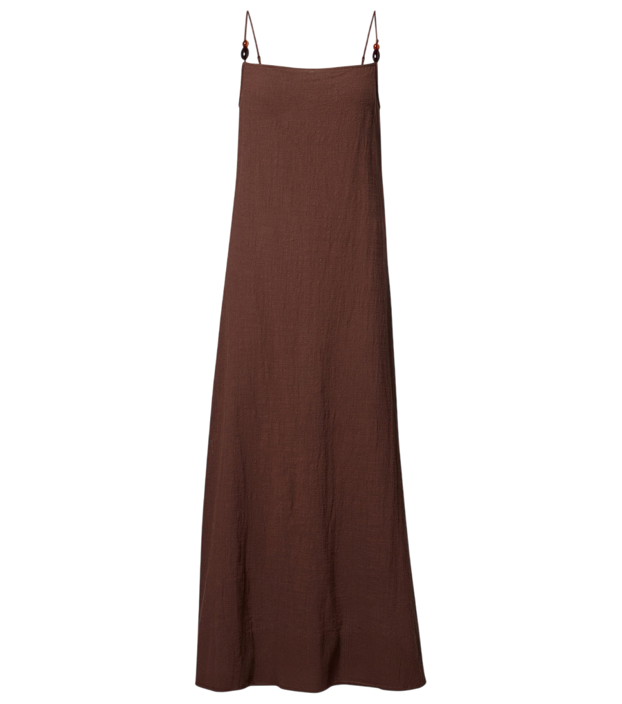 Staud Laura cotton gauze maxi dress