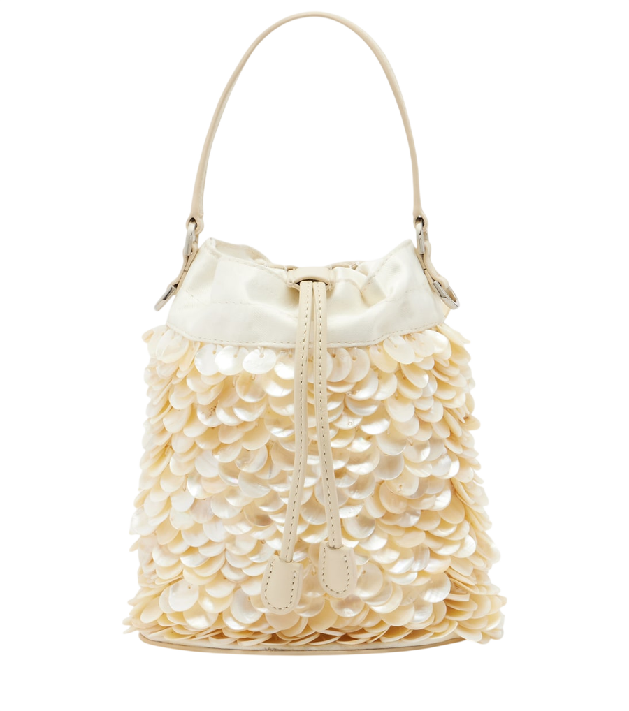 Staud Lila Mini embellished bucket bag