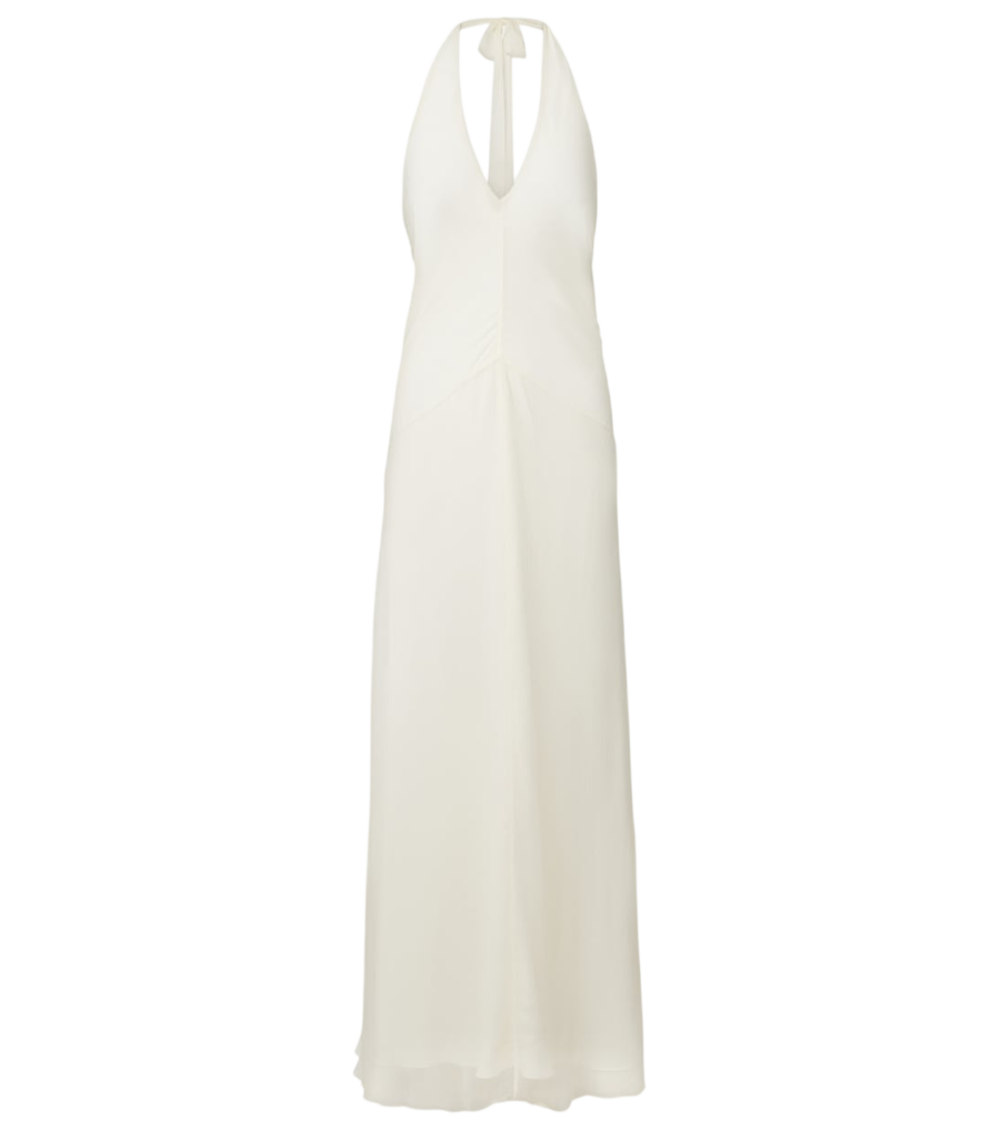 Staud Luma halterneck maxi dress