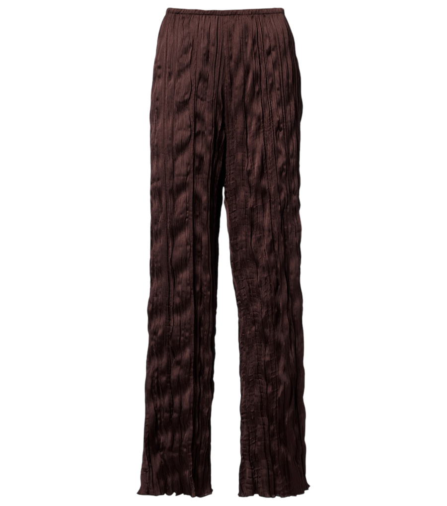 Staud Nami plissé wide-leg pants