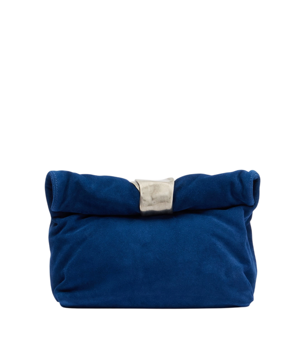 Staud Pochette piccola in pelle scamosciata Puff