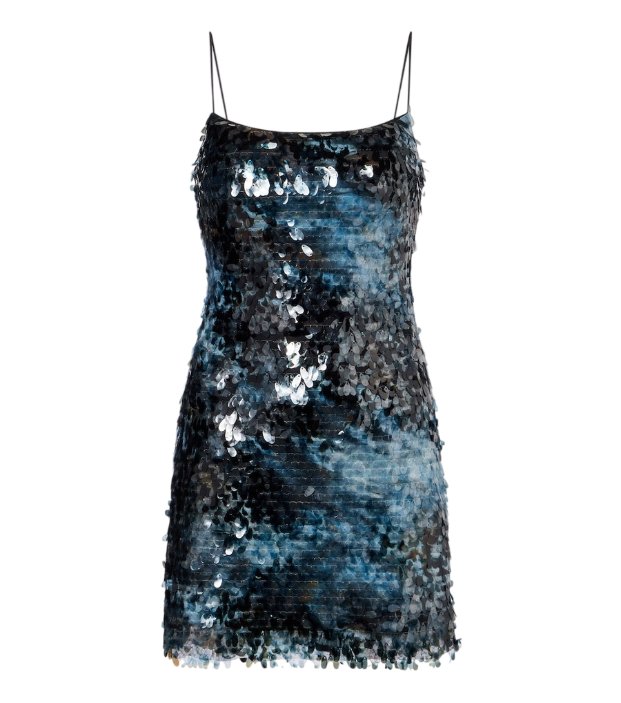 Mini-robe à sequins Staud Sur