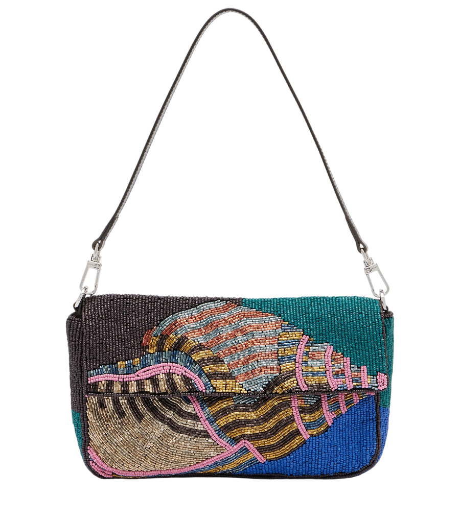 Staud Timmy beaded shoulder bag