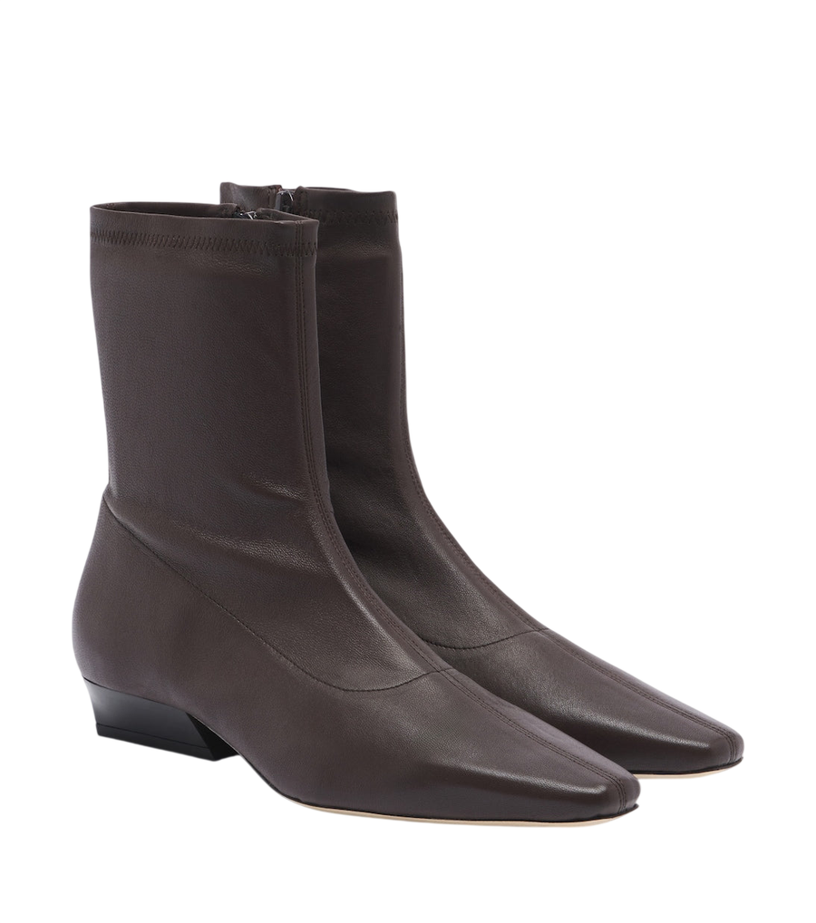 Staud Wally leather ankle boots