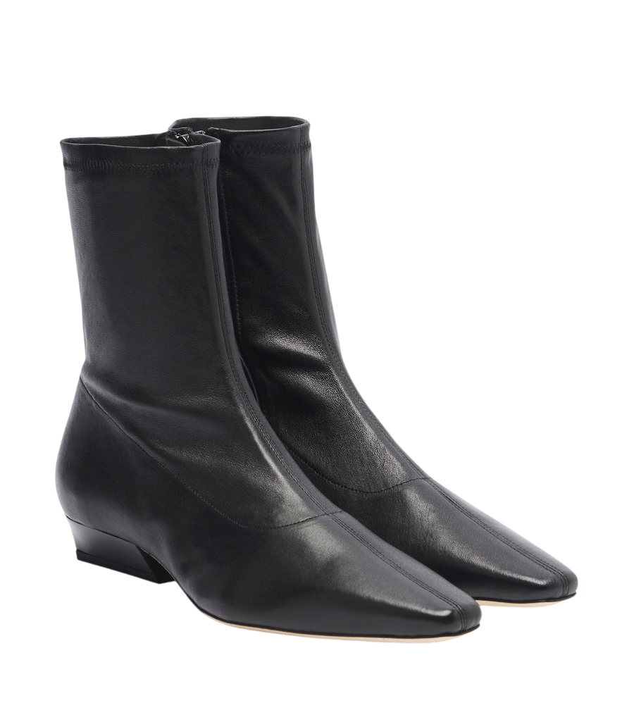 Staud Wally leather ankle boots