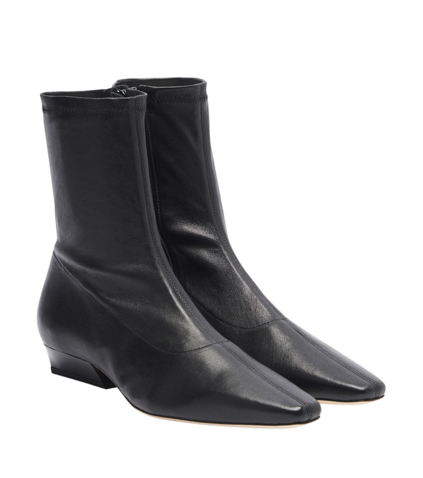 Staud Wally leather ankle boots