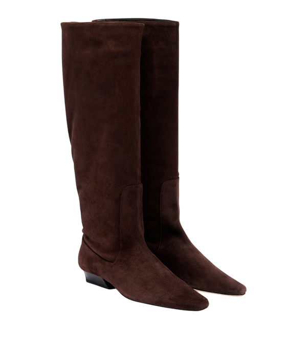 Staud Wally suede knee-high boots