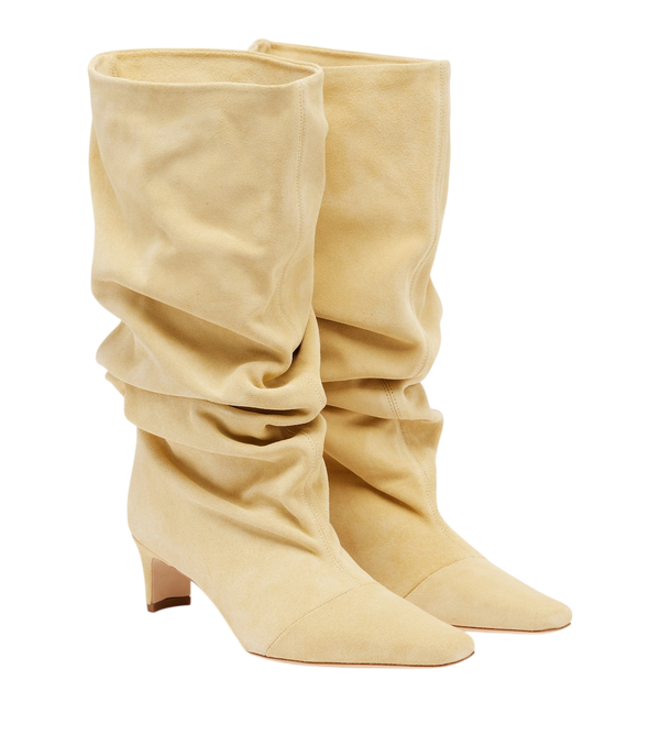 Staud Wally suede mid-calf boots
