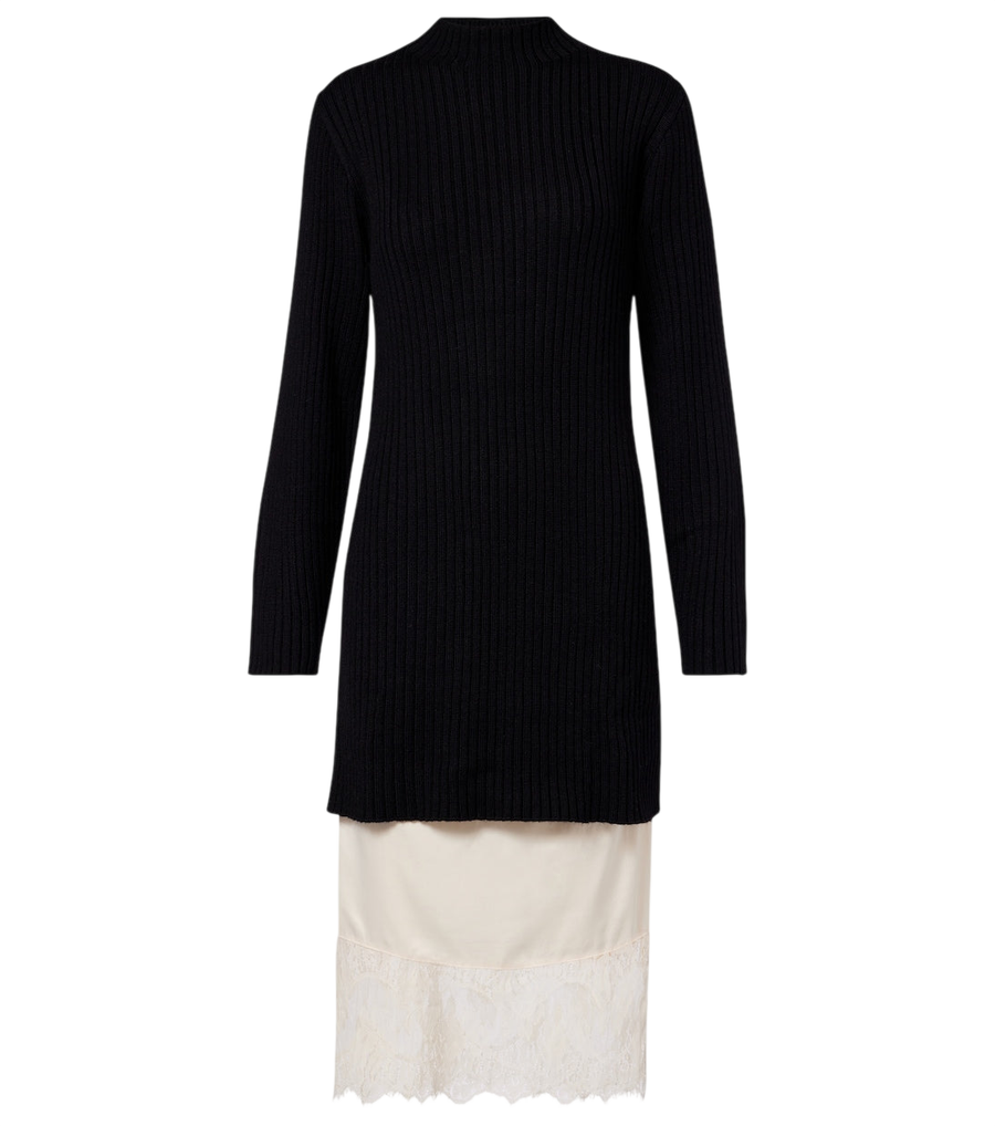Staud Willow wool-blend sweater dress