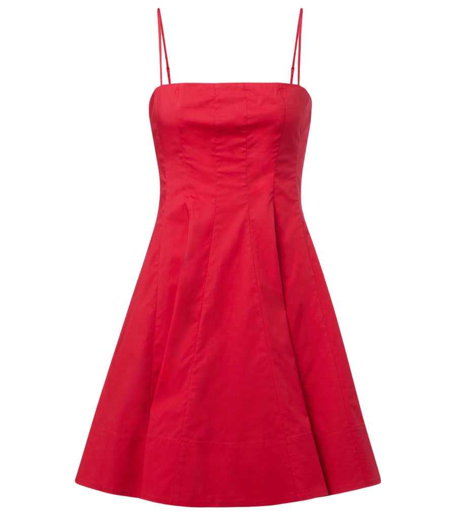 Staud Wylie cotton minidress