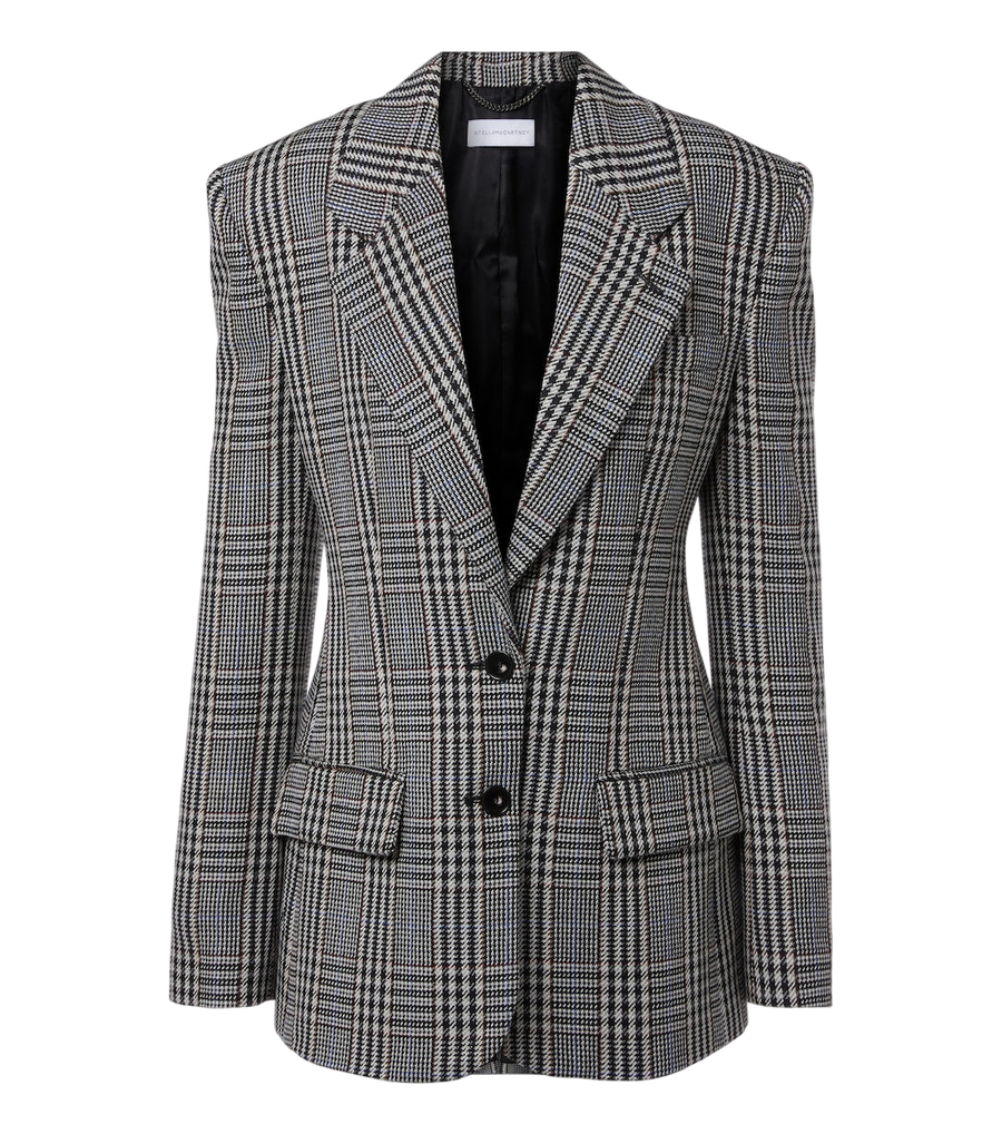 Stella McCartney Checked wool blazer