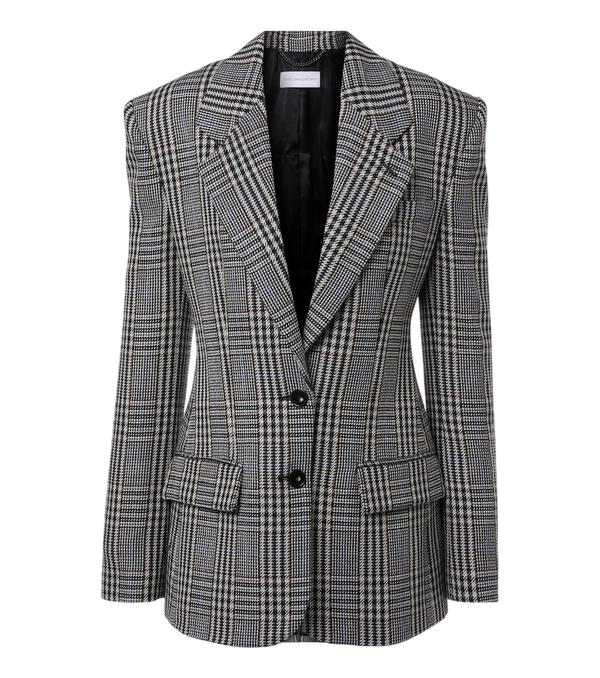Stella McCartney Checked wool blazer