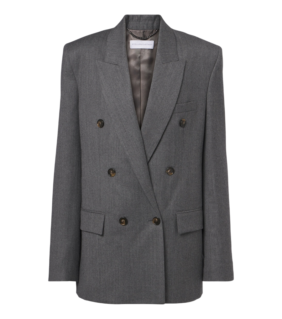 Stella McCartney Double-breasted wool blazer