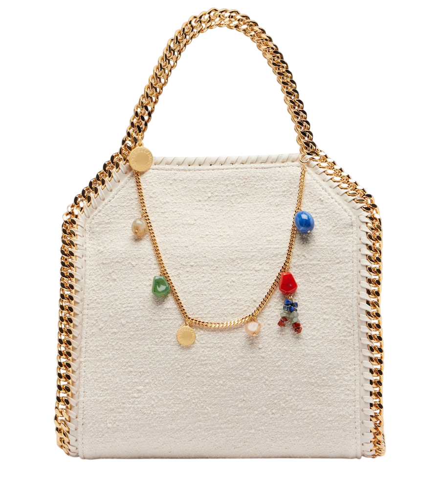 Bolso de mano pequeño Falabella con adornos de Stella McCartney
