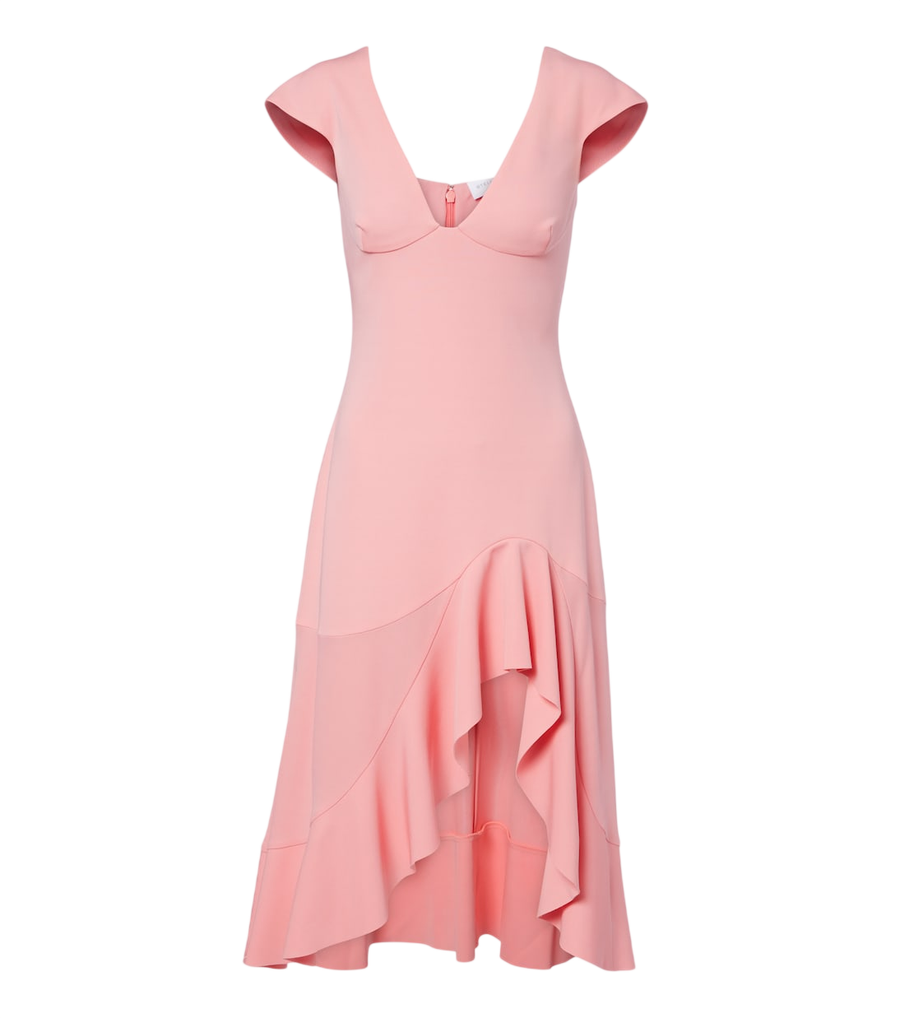 Stella McCartney Frill trim midi dress