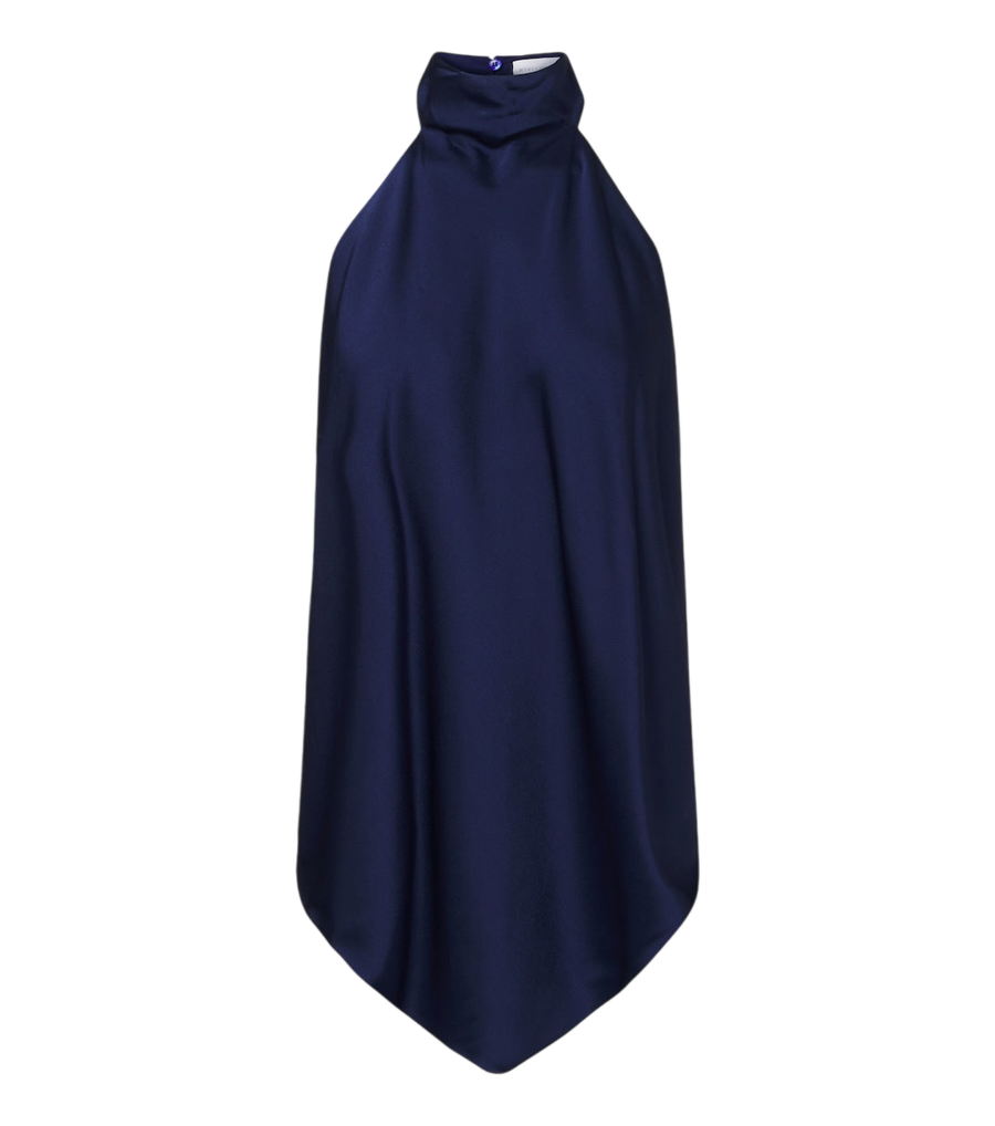 Haut dos nu en satin Stella McCartney