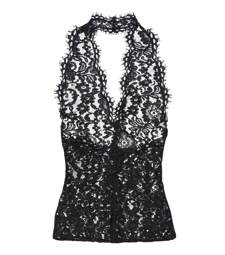 Haut dos nu en dentelle Stella McCartney
