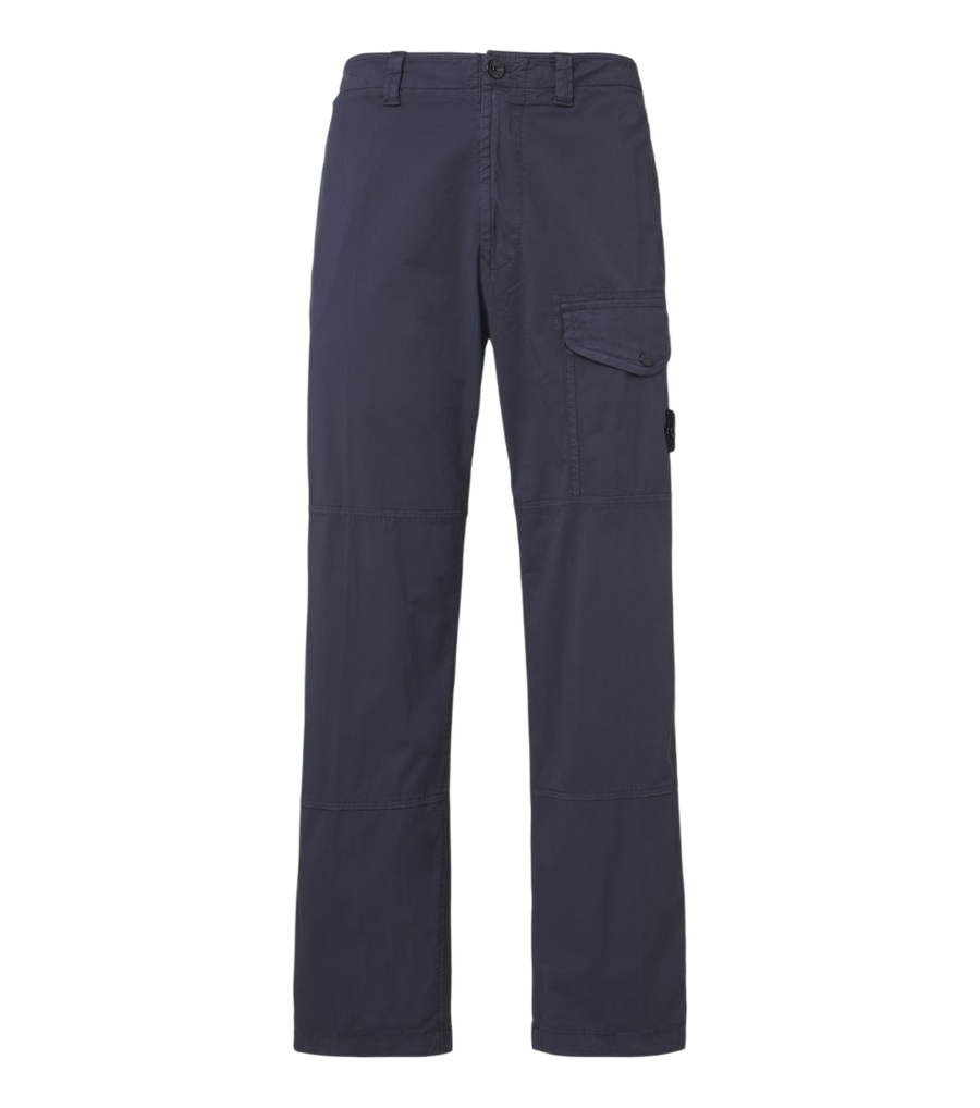 Stone Island Compass badge cotton-blend cargo pants