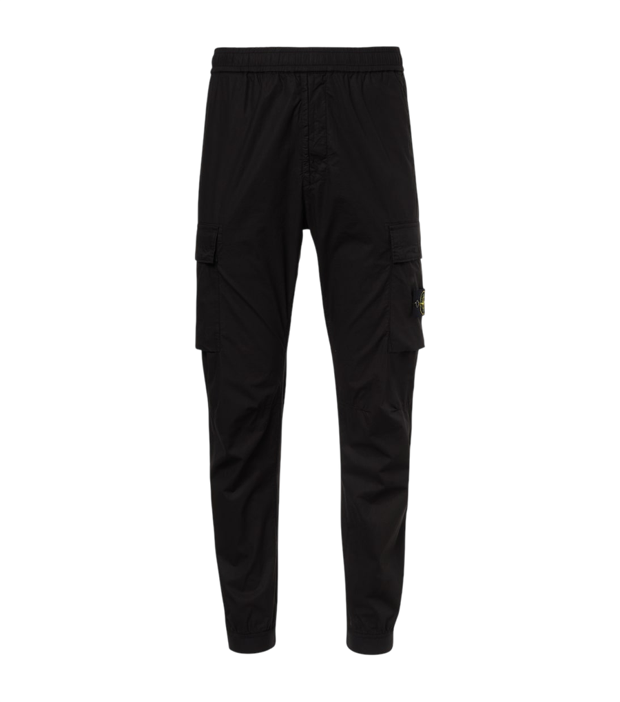 Stone Island Compass cotton-blend cargo pants