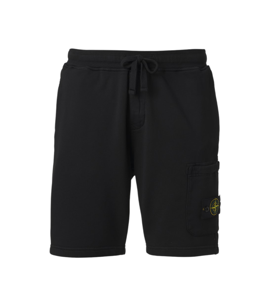 Stone Island Compass cotton shorts