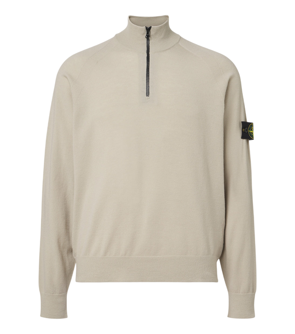 Stone Island Compass wool-blend zip-up sweater