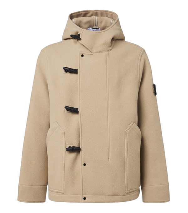 Stone Island Heavy Melton wool and cashmere parka