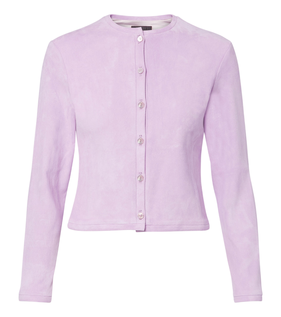 Stouls Astrid suede cardigan