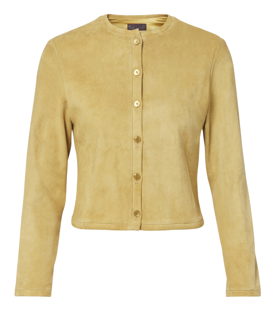 Stouls Astrid suede cardigan