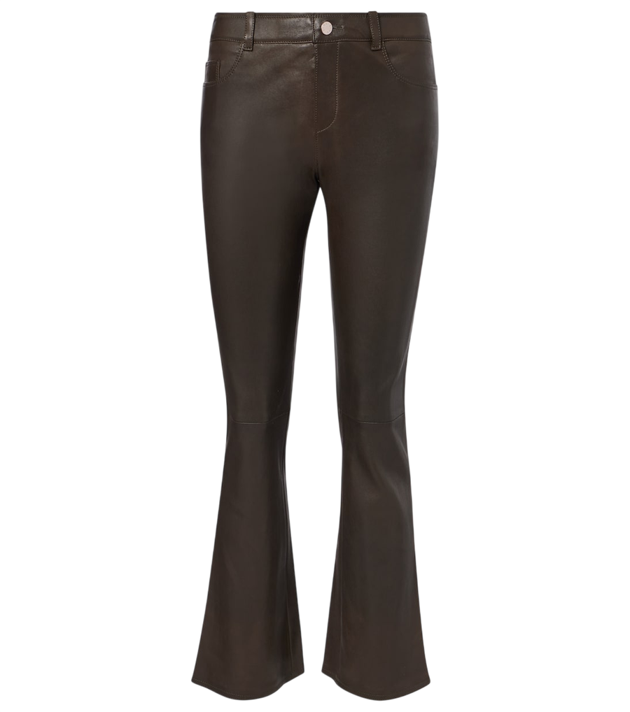 Stouls Dean 22 leather flared pants