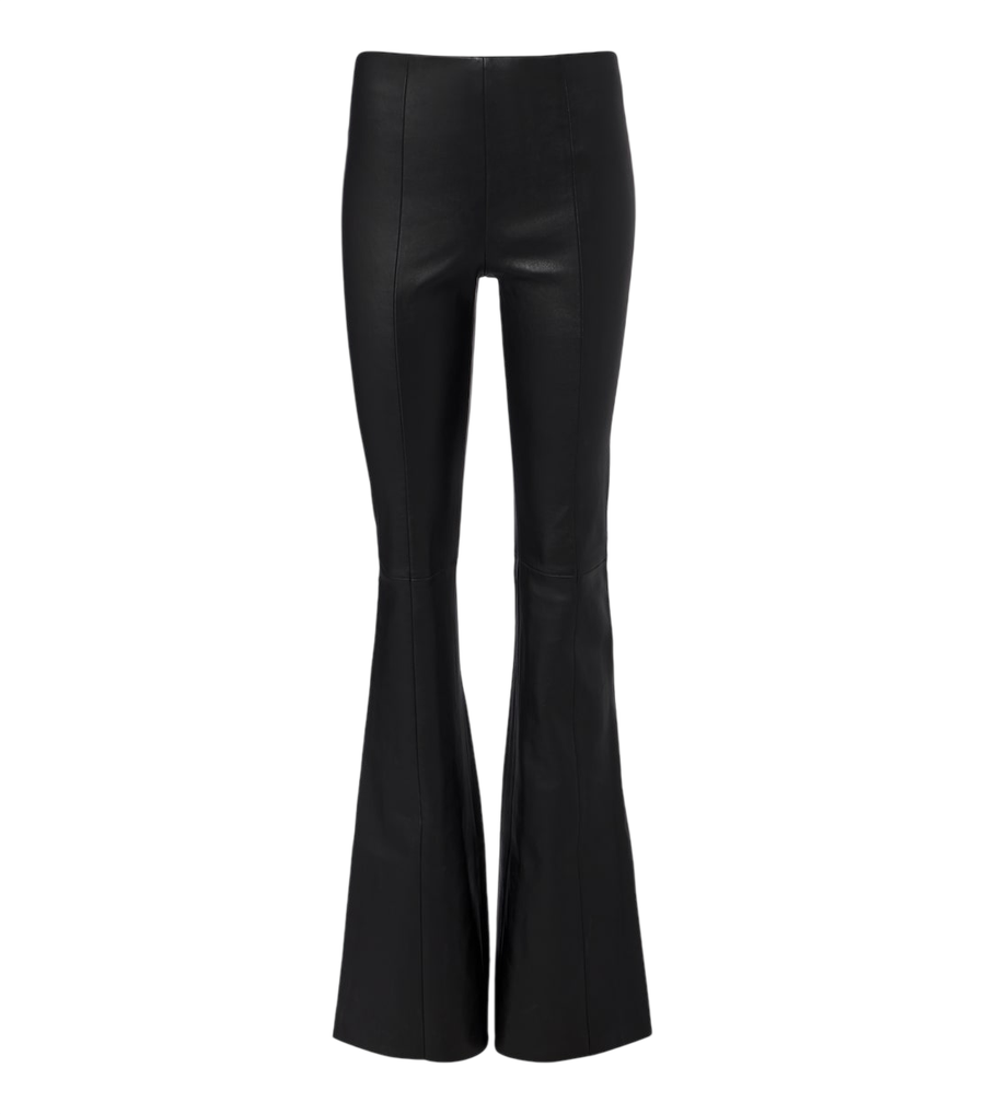 Stouls Gege leather flared pants