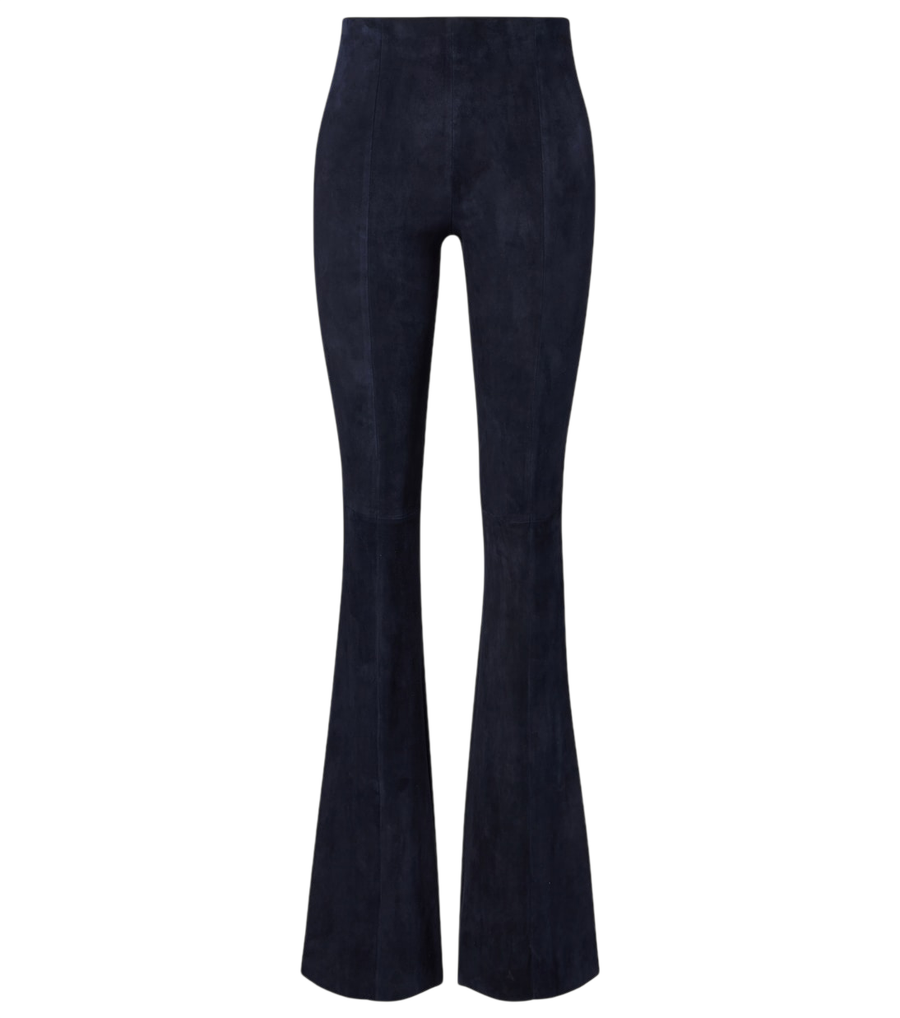 Stouls Gege suede flared pants