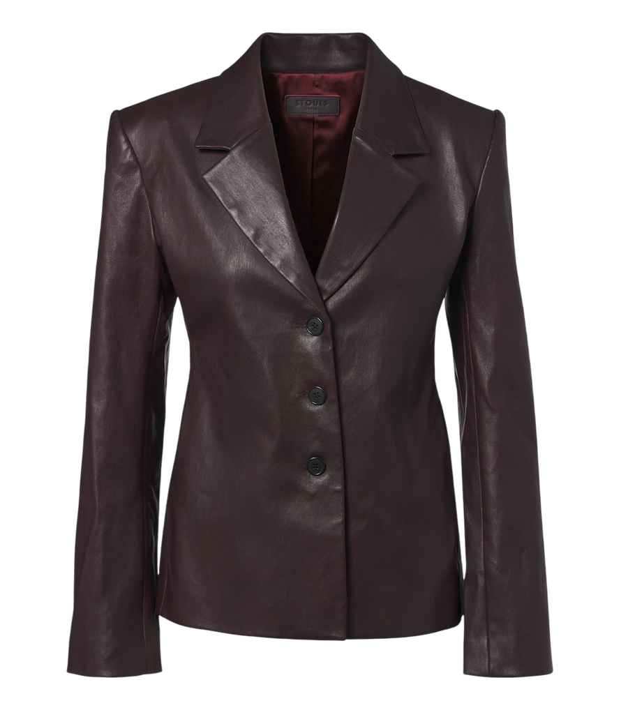 Stouls Helly leather blazer