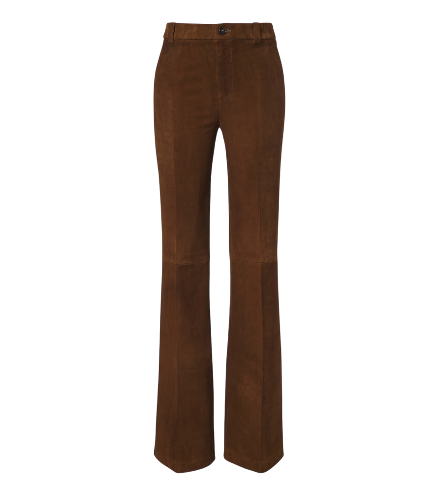 Stouls Lizzy suede bootcut pants