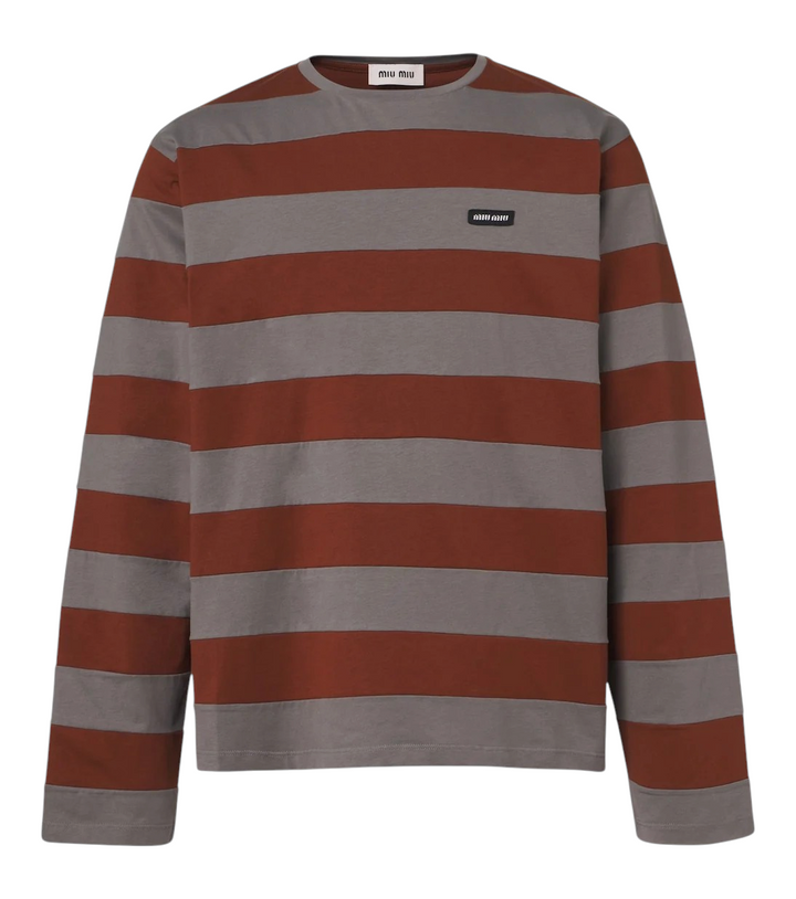 Striped cotton jersey T-shirt [white-bg-processed] 1787526028183