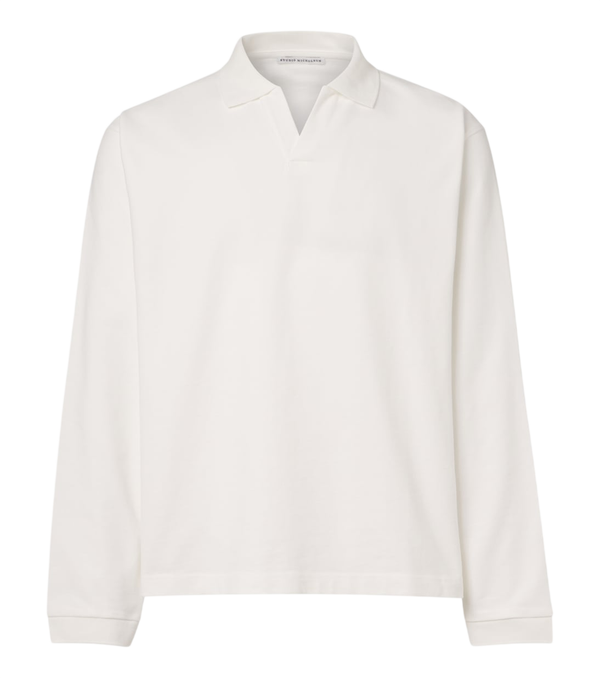 Studio Nicholson Cotton polo jersey shirt