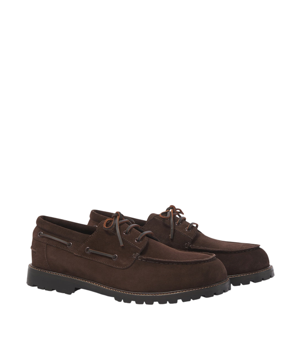 Studio Nicholson Guston suede boat shoes