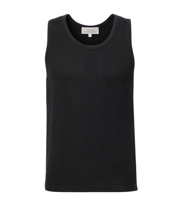 Studio Nicholson Razim cotton jersey tank top