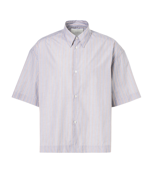 Studio Nicholson Sanko striped cotton shirt