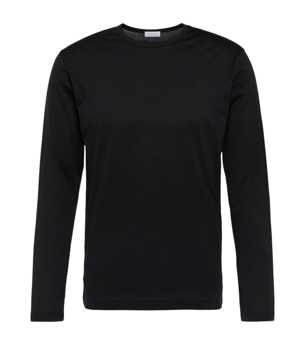 Sunspel Classic long sleeve cotton T-shirt