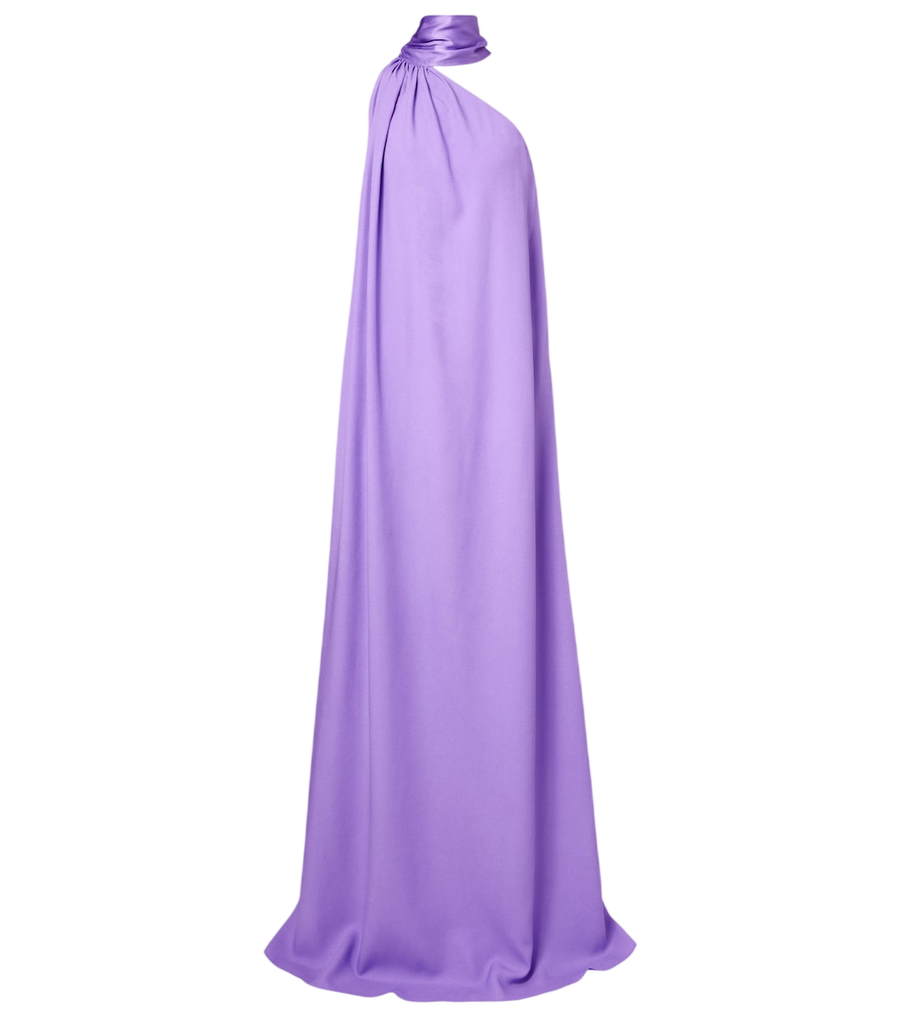 Taller Marmo Astor crêpe cady gown
