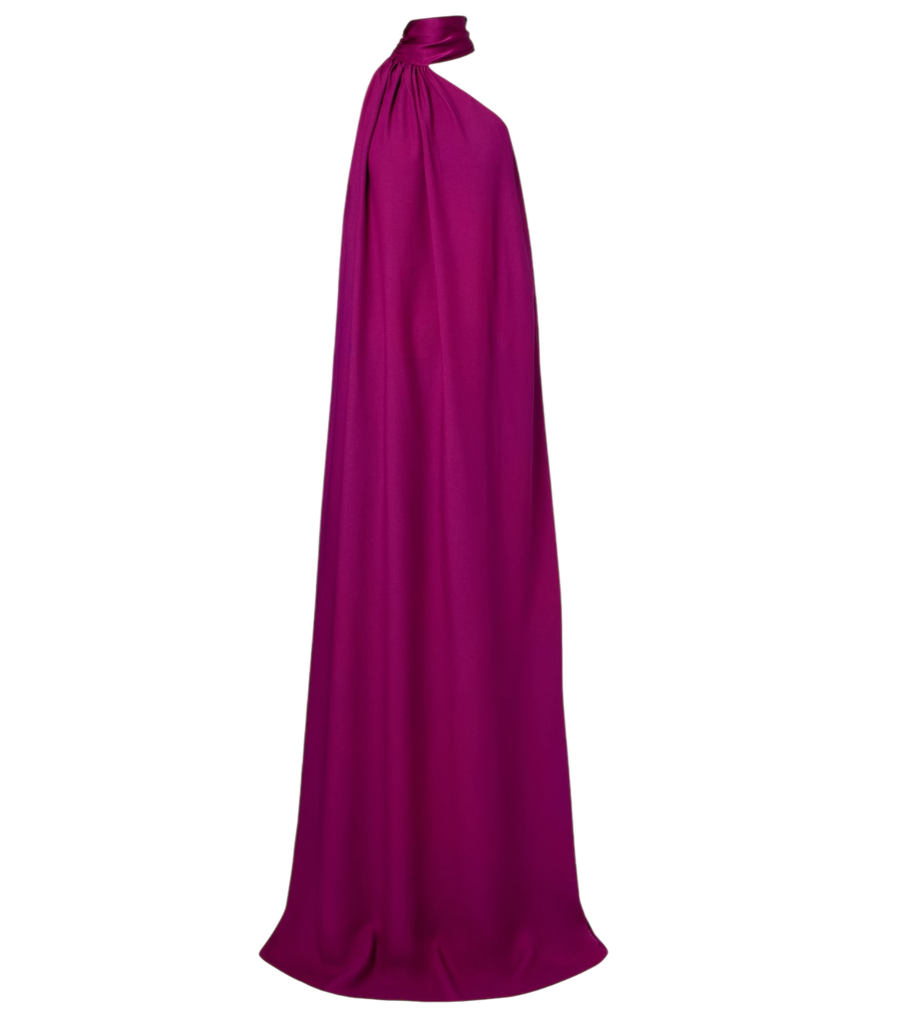 Robe longue Taller Marmo Astor avec détail foulard