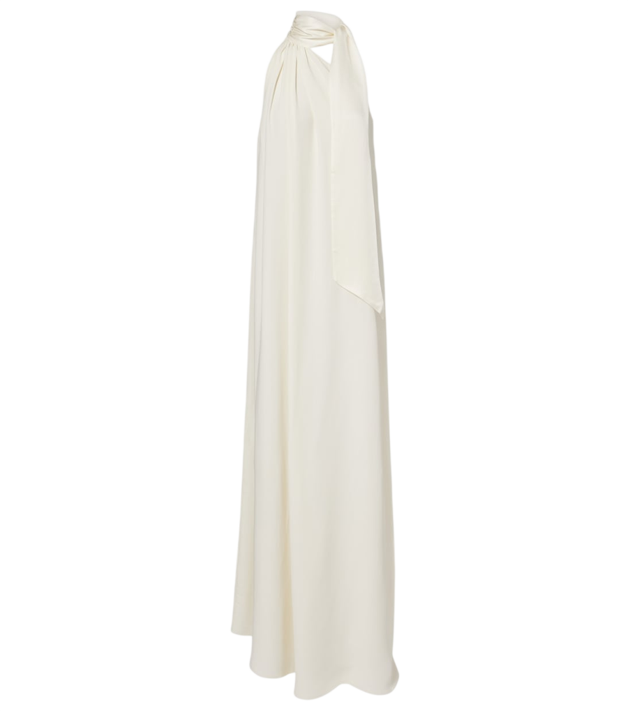 Taller Marmo Bridal Astor crêpe cady gown